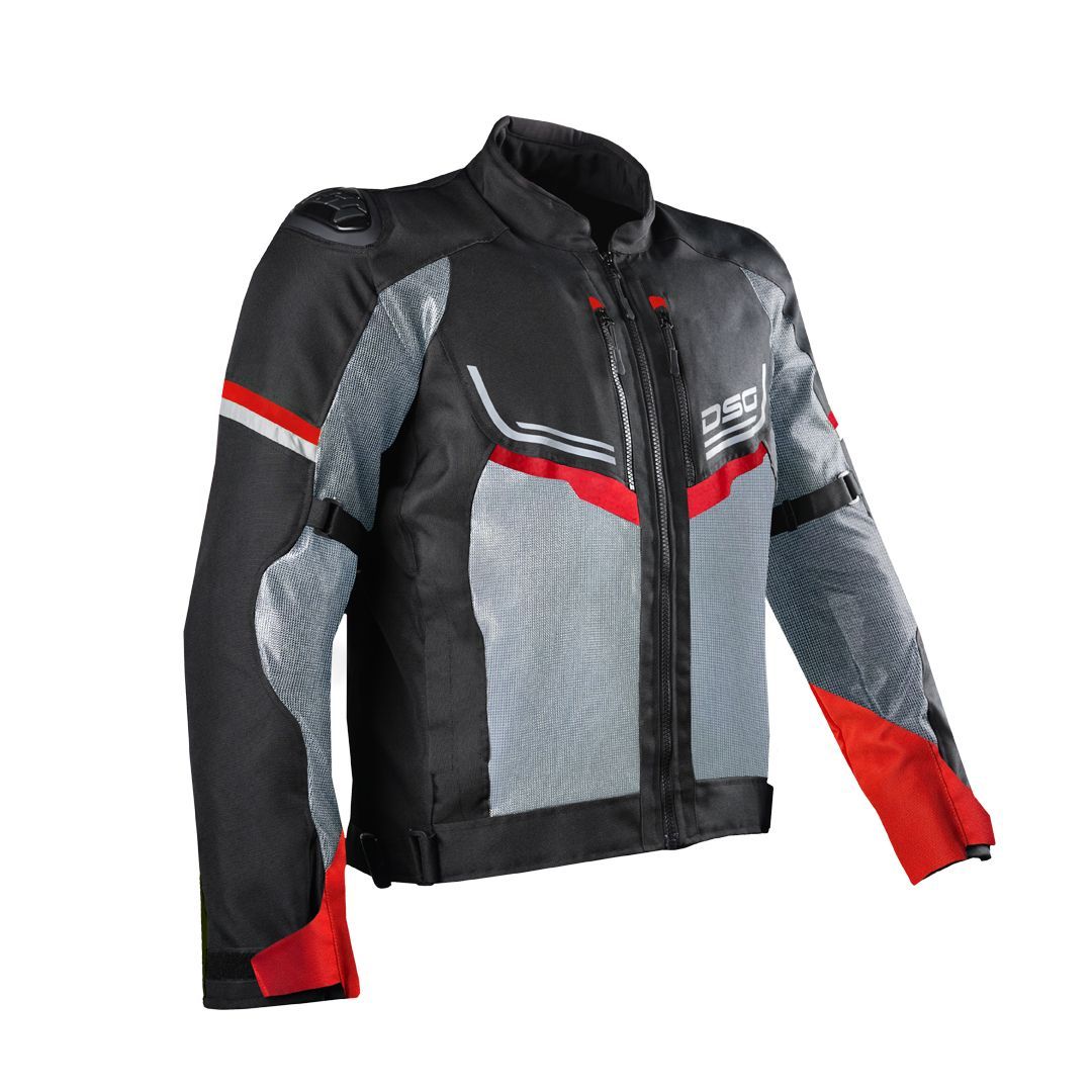 DSG AIRE JACKET BLACK GREY RED
